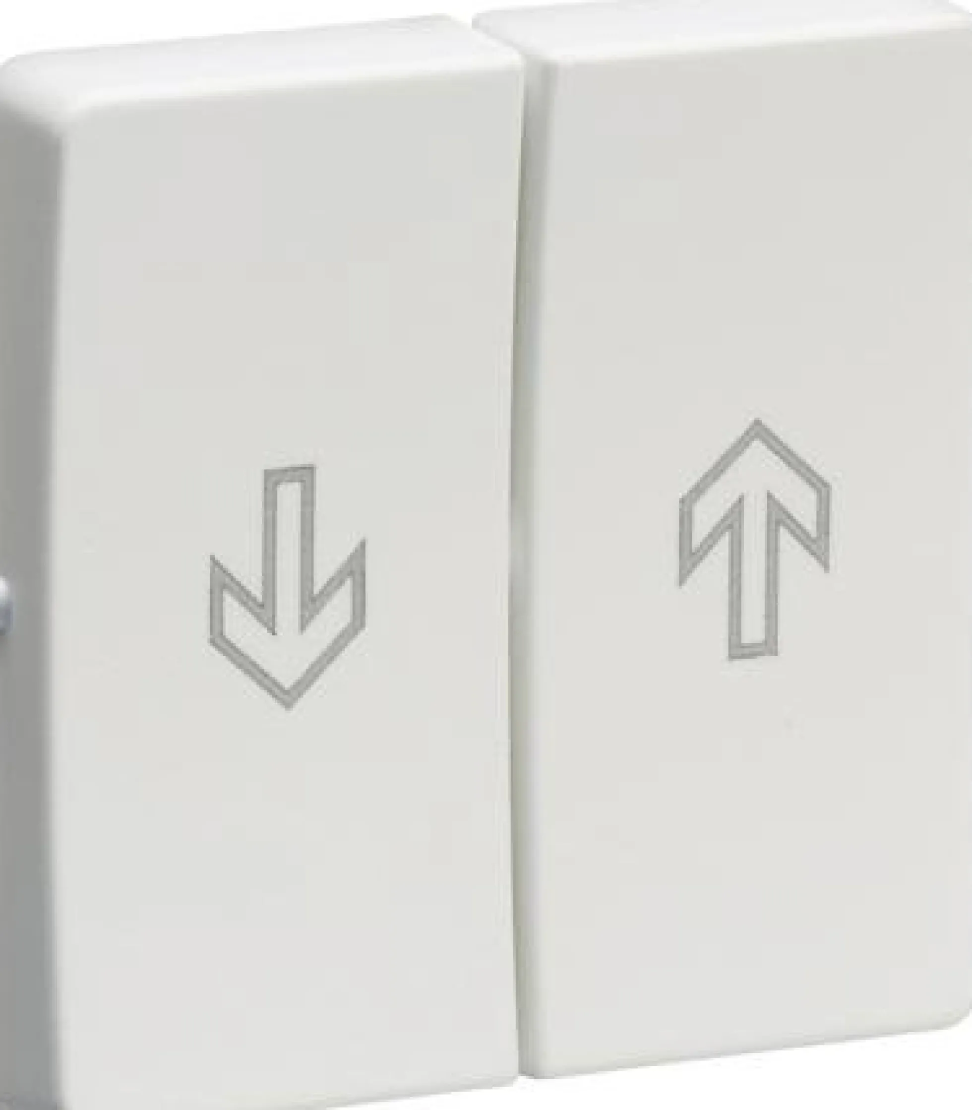 LK FUGA® – Halvtangent-sæt til 16A jalousi afbryder, 1 modul