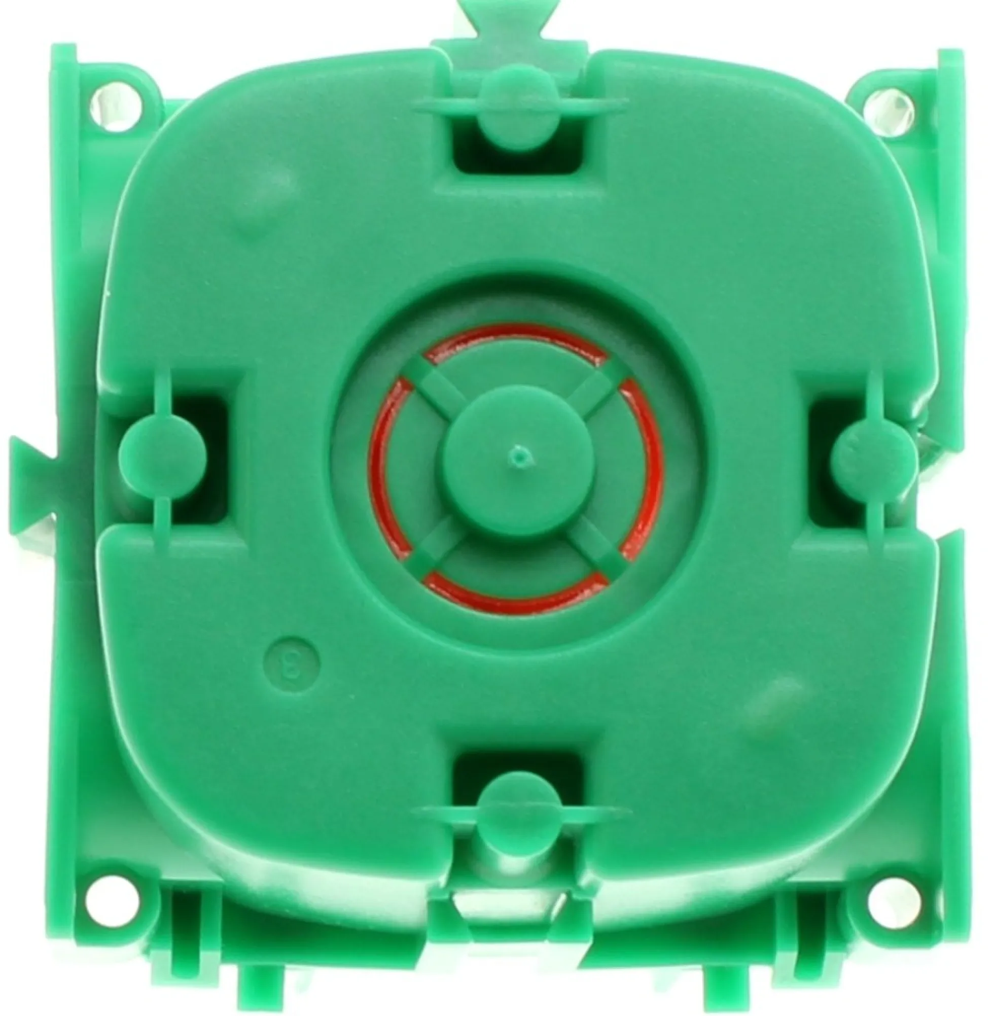 LK FUGA® – Indmuringsdåse med ekstra dybde (49 mm), 1 modul, grøn