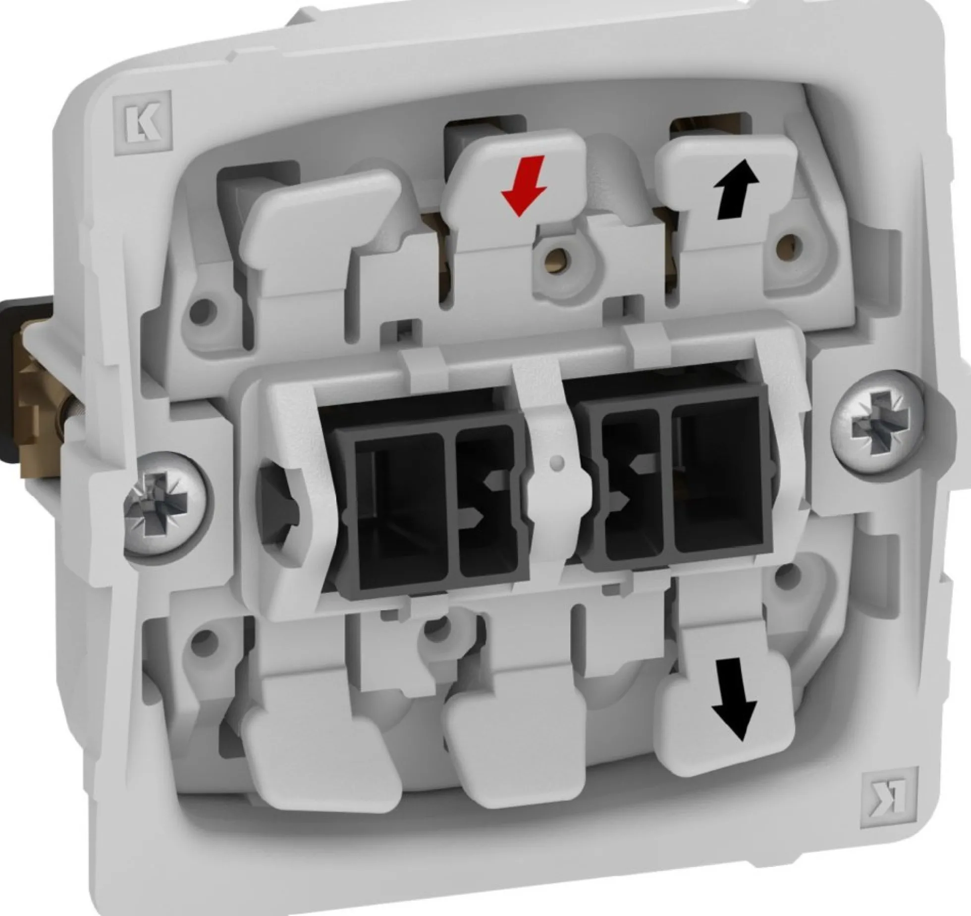 LK FUGA® – Korrespondance afbryder, 1 modul