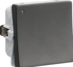 LK FUGA® – Korrespondance afbryder med 2 sløjfeklemmer og lille LED lampe, 1 modul
