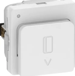 LK FUGA® – Korrespondance nøglekort afbryder med lille LED lampe, 1 modul