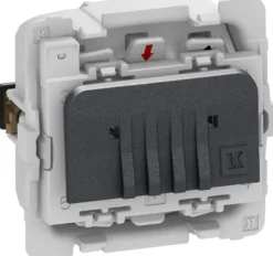 LK FUGA® – Korrespondance nøglekort afbryder med lille LED lampe, 1 modul