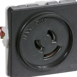 LK FUGA® – Lampestikkontakt med jord, 1 modul