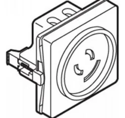 LK FUGA® – Lampestikkontakt med jord, 1 modul