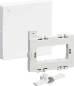 LK FUGA®, LED lampebase og tangent til 16A afbrydere, 1 modul – Lauritz Knudsen