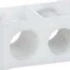 LK FUGA® & LK OPUS® 66/74, Afstandsstykke til brug mellem indstøbningsdåser, hvid – Lauritz Knudsen
