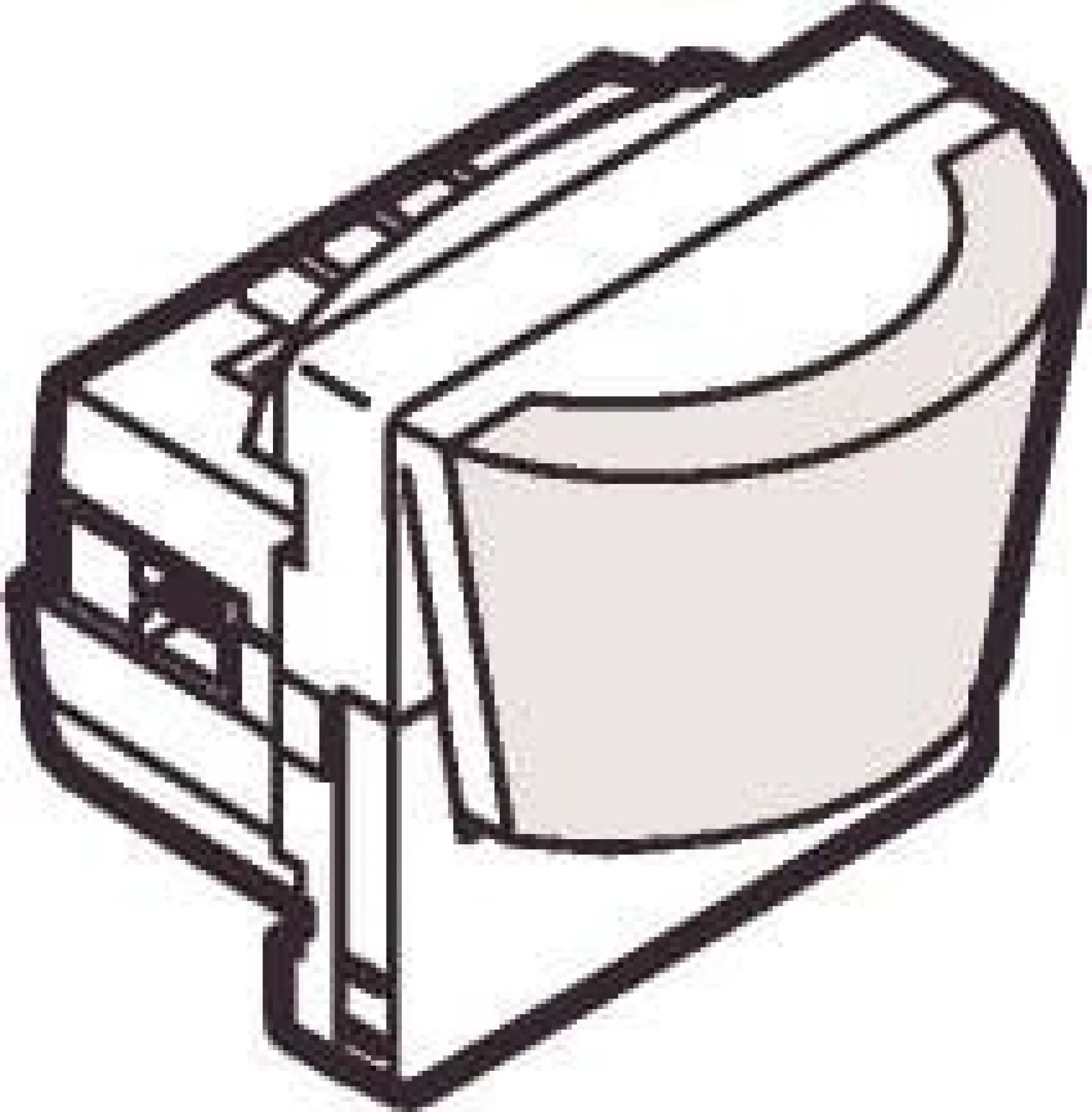 LK FUGA® – PIR 230V 250R bevægelsessensor med 180° dækningsvinkel, 230Vac / 50Hz, 1 modul