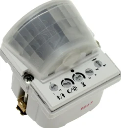 LK FUGA® – PIR 230V 250R bevægelsessensor med 180° dækningsvinkel, 230Vac / 50Hz, 1 modul