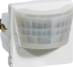LK FUGA® – PIR 230V 250R bevægelsessensor med 180° dækningsvinkel, 230Vac / 50Hz, 1 modul