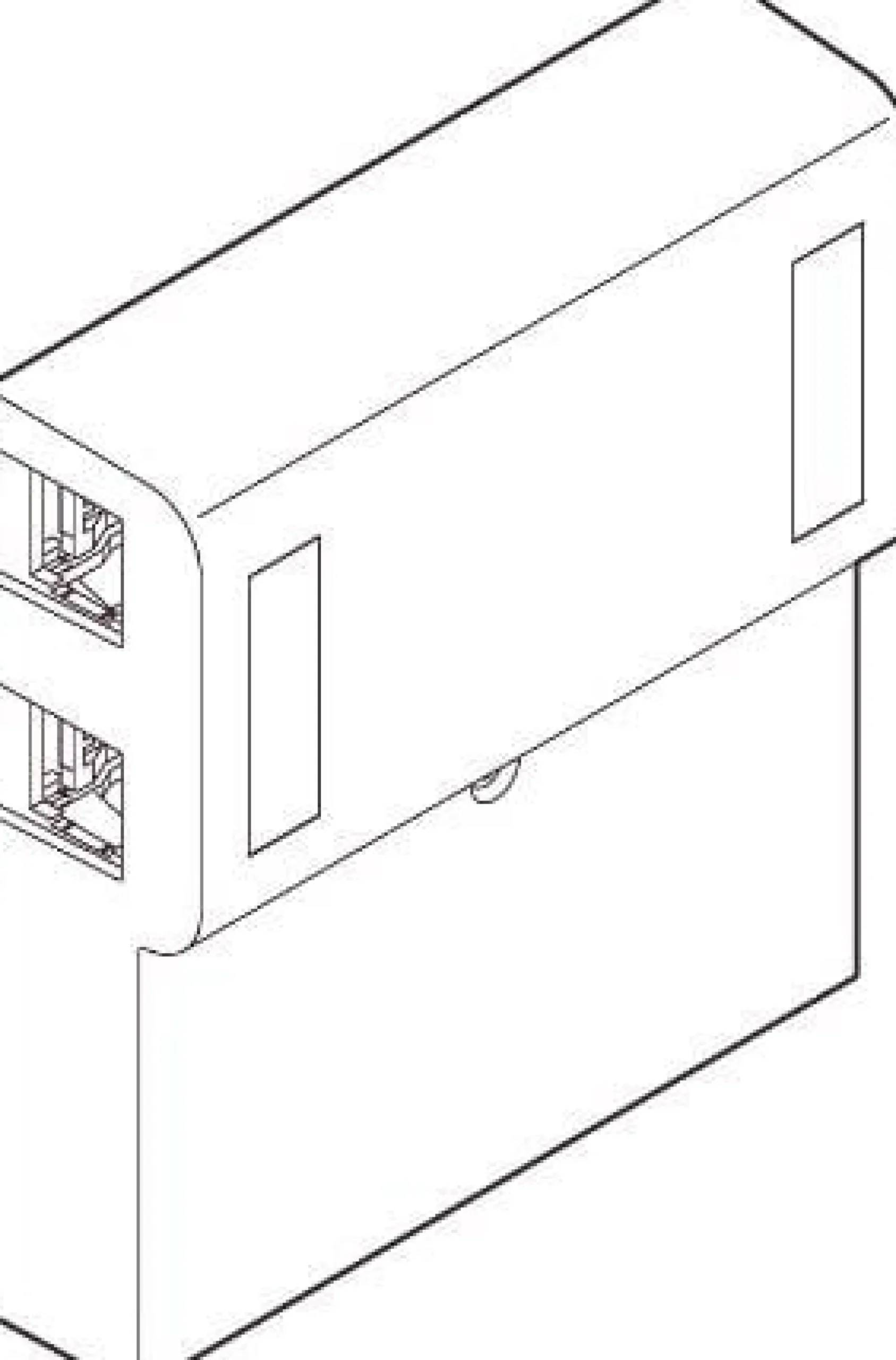 LK FUGA® – Softline panelunderlag med indbygget dataudtag til 1-4 stk. Actassi konnektorer, 2 modul