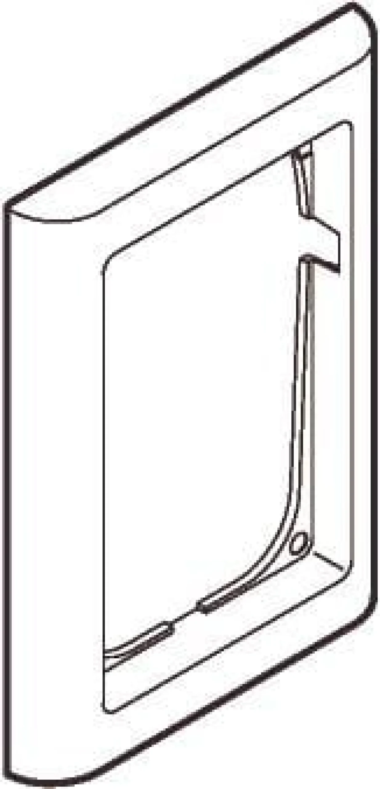 LK FUGA® – Softline 63 ramme, 1½ modul