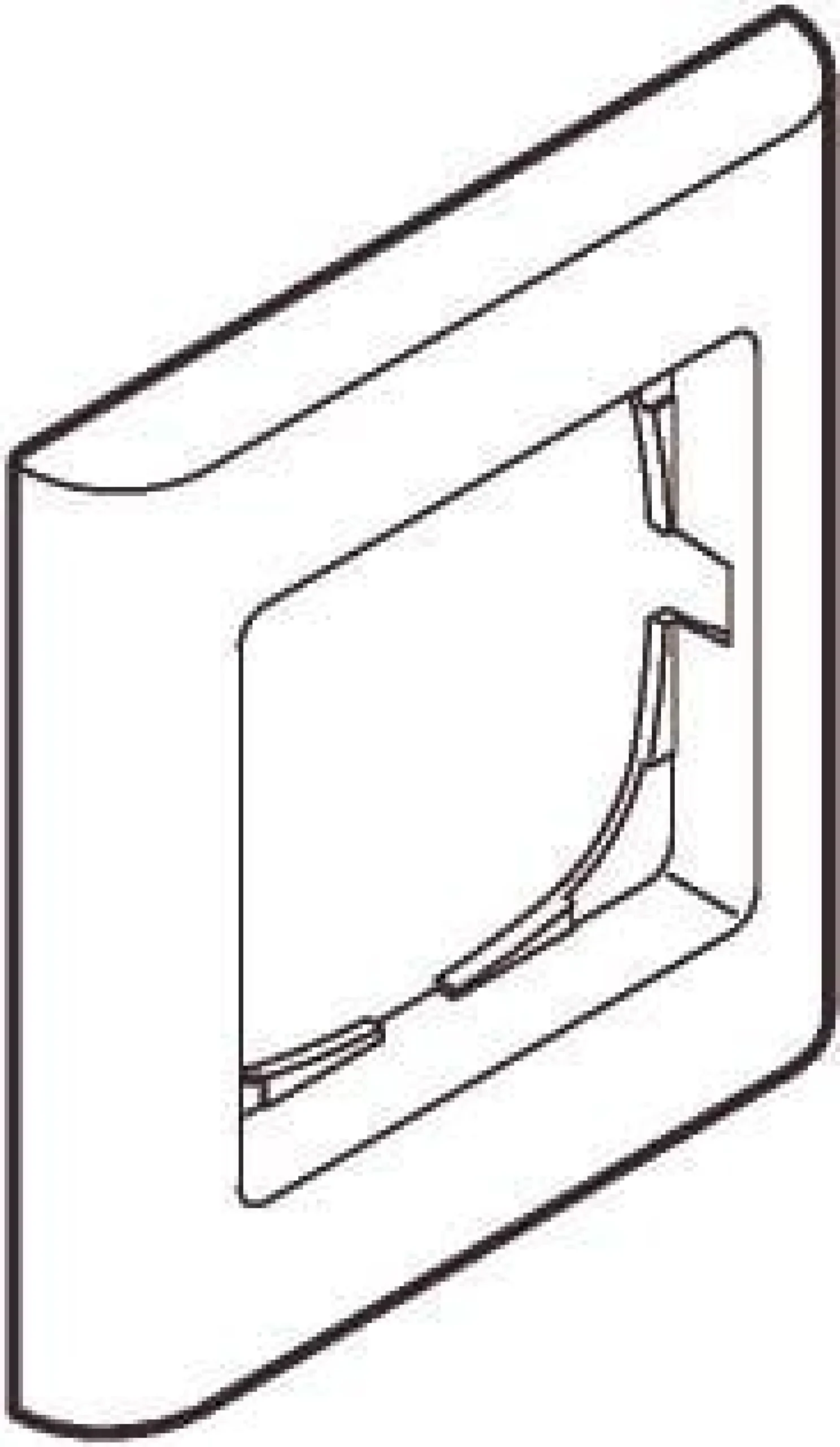 LK FUGA® – Softline 68 ramme, 1 modul