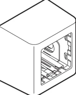 LK FUGA® – Softline underlag med ekstra dybde (49 mm), 1 modul