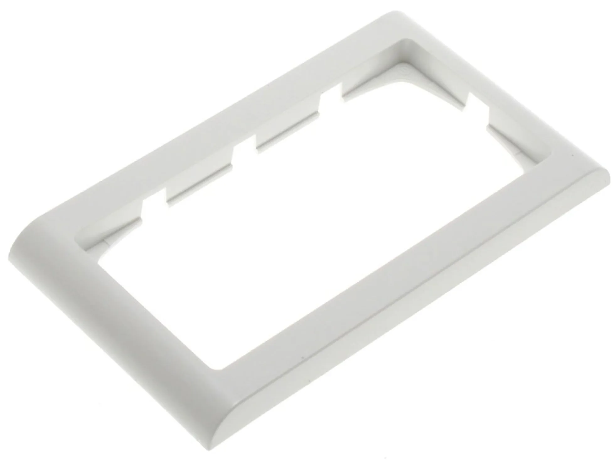 LK FUGA® – Softline 63 vandret ramme uden midtersprosse, 1x2 modul