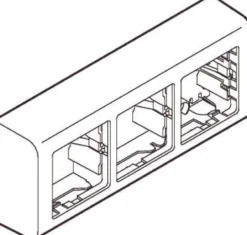 LK FUGA® – Softline vandret underlag, 3 modul