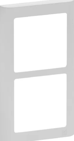 LK FUGA® – Soft 63 lodret design ramme, 2 modul