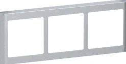 LK FUGA® – Soft 63 vandret design ramme, 3 modul
