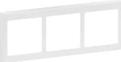 LK FUGA® – Soft 63 vandret design ramme, 3 modul
