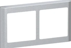 LK FUGA® – Soft 63 vandret design ramme, 2 modul