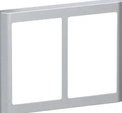 LK FUGA® – Soft 63 vandret dobbelt design ramme, 2x1½ modul