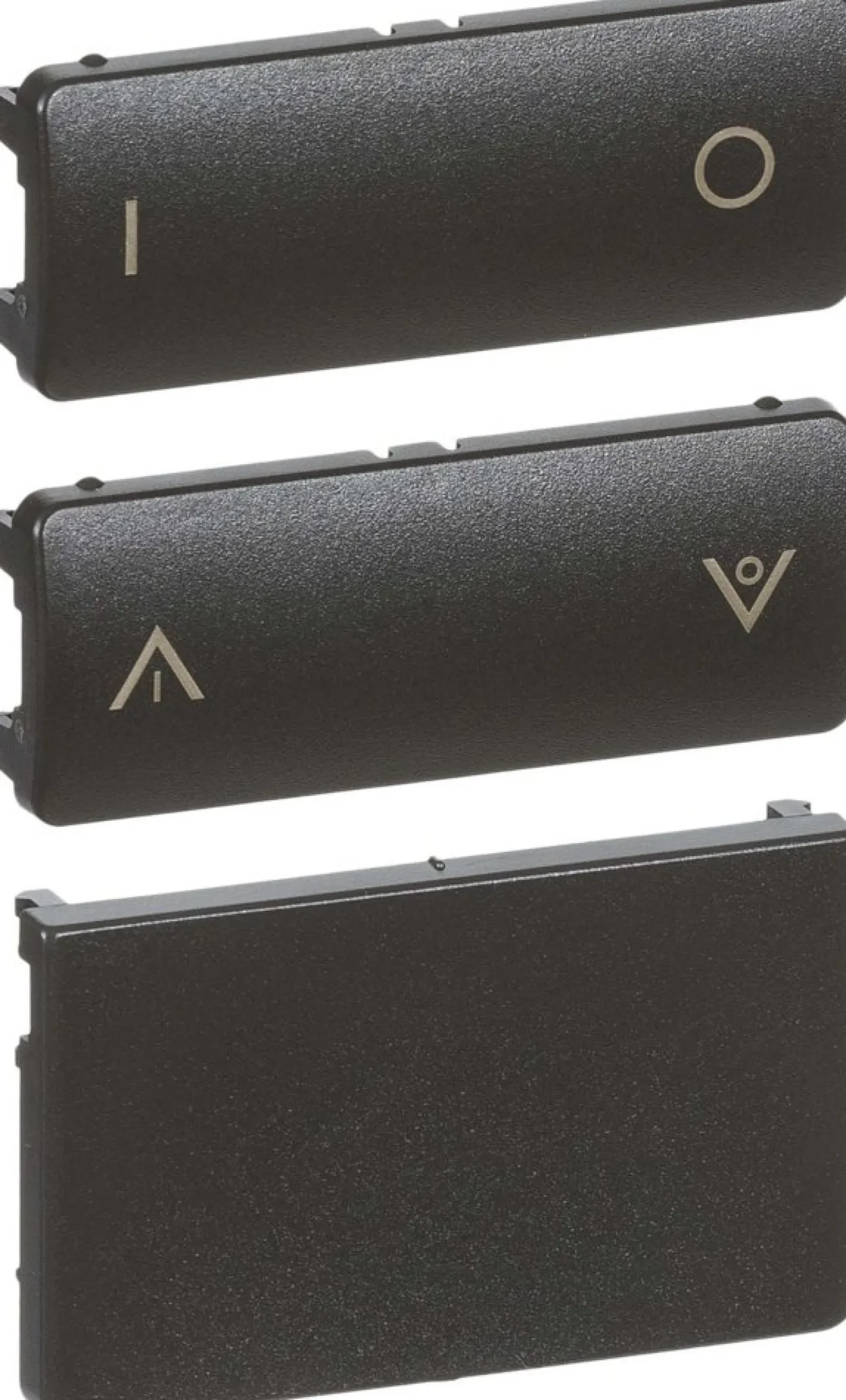 LK FUGA®, Tangenter og afdækning til IHC Wireless 2-slutte batteritryk, 1 modul – Lauritz Knudsen