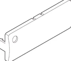 LK FUGA® – Tangent til svagstrømstryk med én status LED (pr. tangent)