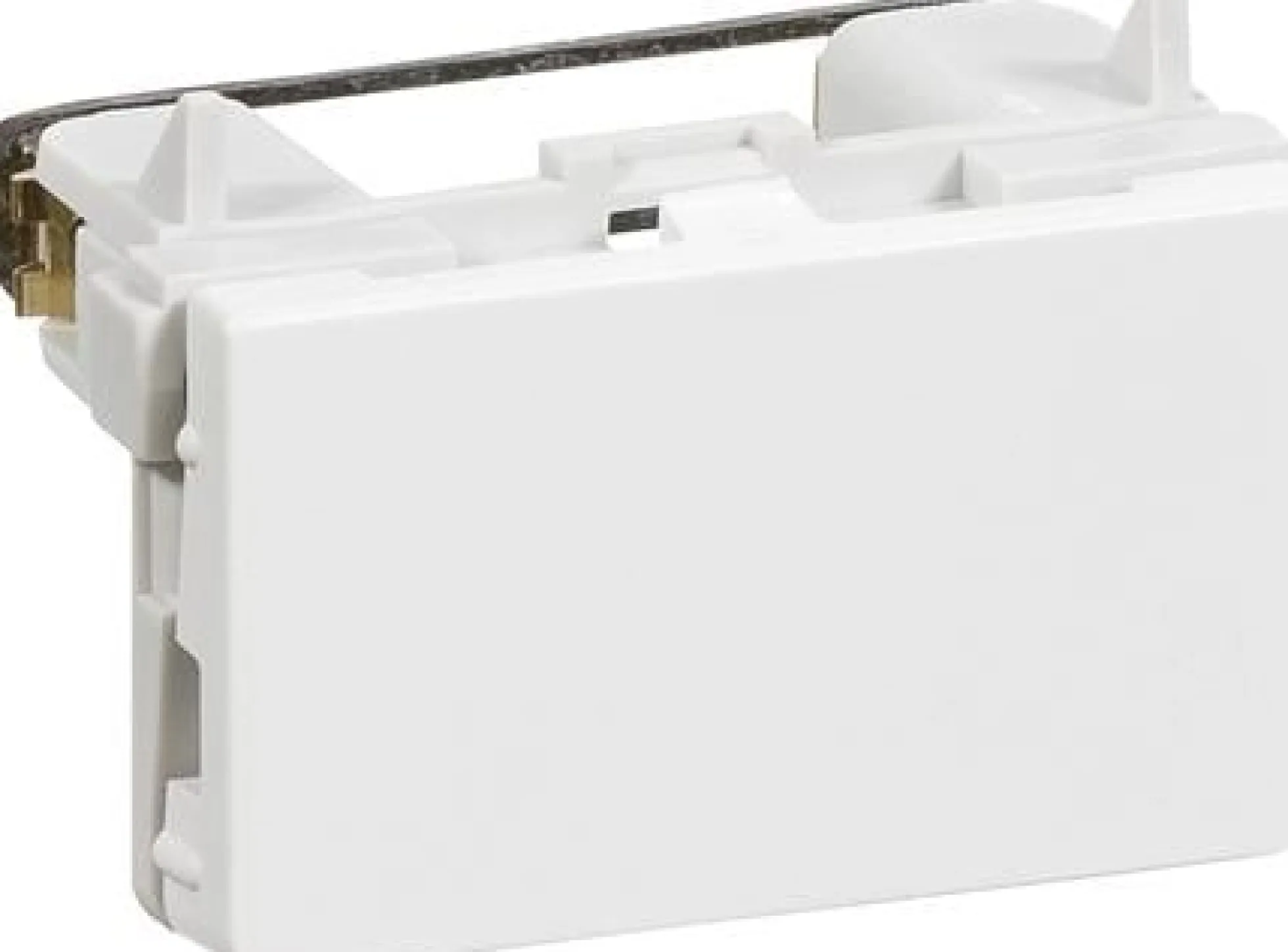 LK FUGA® – Tekstfelt/blænddæksel, ½ modul
