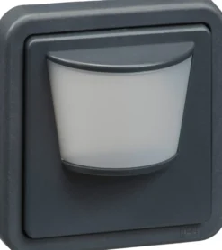 LK OPUS® 74, Adapterdæksel til 1 modul FUGA 180 graders PIR, 1 modul – Lauritz Knudsen