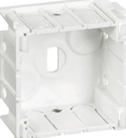 LK OPUS® 66, Dåse til installationskanal, 1 modul, hvid – Lauritz Knudsen