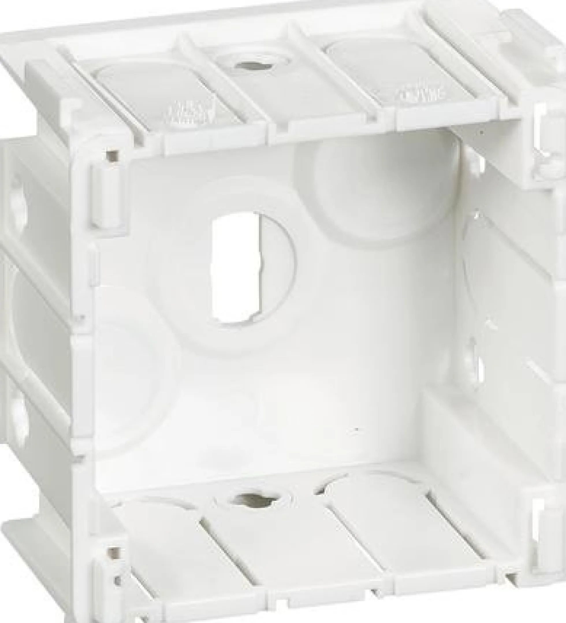 LK OPUS® 66, Dåse til installationskanal, 1 modul, hvid – Lauritz Knudsen