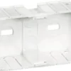LK OPUS® 66, Dåse til installationskanal, 2 modul, hvid – Lauritz Knudsen