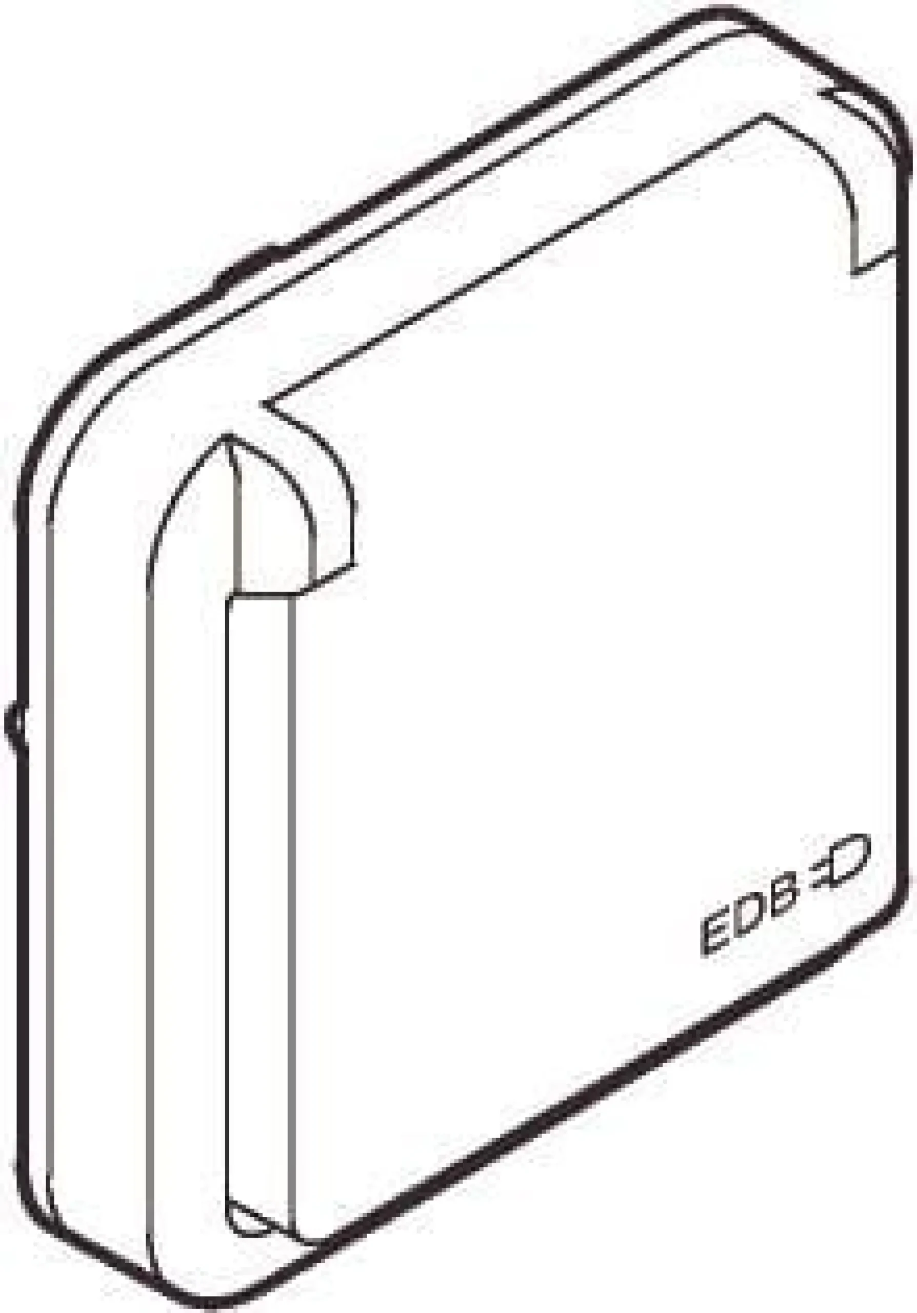 LK OPUS® 74, EDB stikkontakt med jord, 1 modul – Lauritz Knudsen