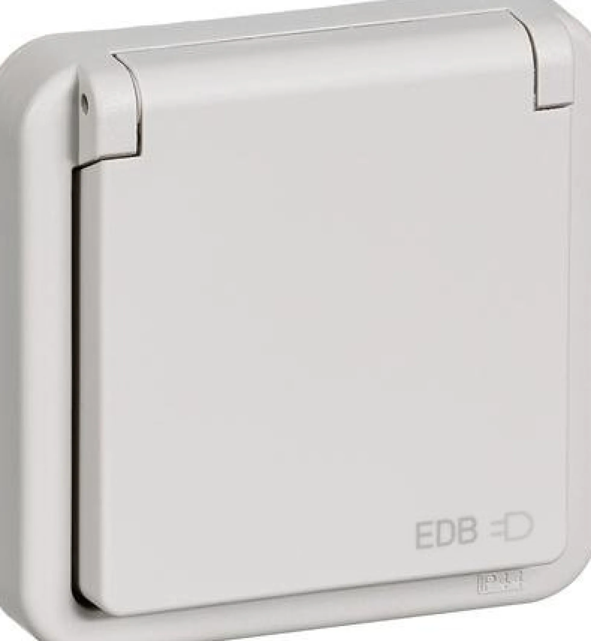 LK OPUS® 74, EDB stikkontakt med jord, 1 modul – Lauritz Knudsen