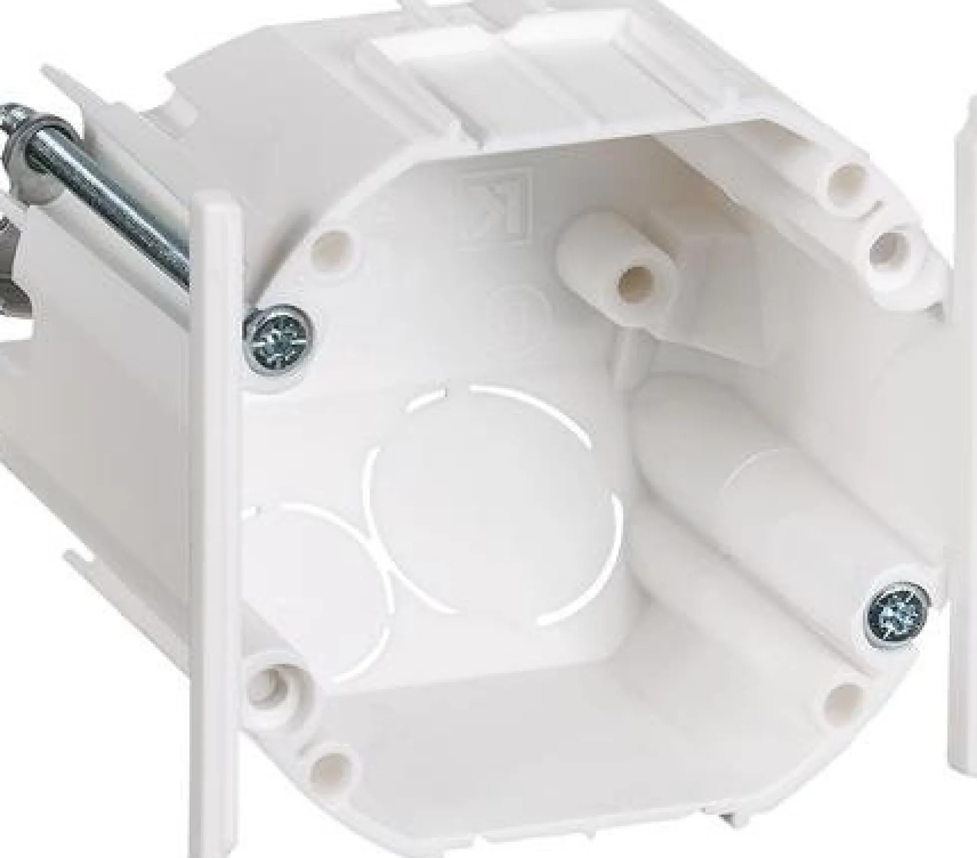 LK OPUS® 66, Forfradåse, 1 modul, hvid – Lauritz Knudsen