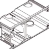 LK OPUS® 66, Forfradåse, 2½ modul, hvid – Lauritz Knudsen