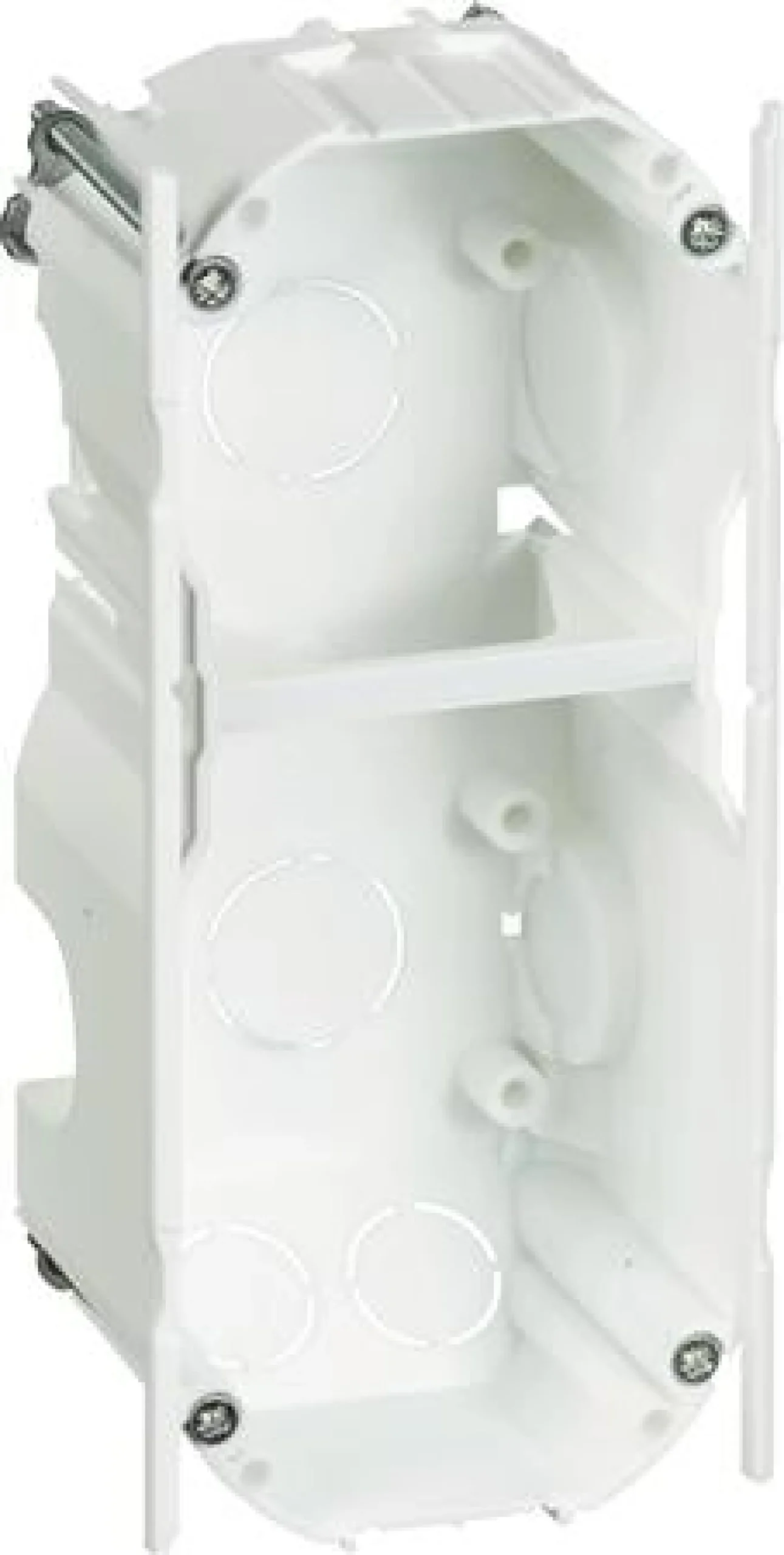 LK OPUS® 66, Forfradåse, 2½ modul, hvid – Lauritz Knudsen