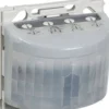 LK OPUS® 66, PIR system 24V bevægelsessensor med 180° i 2 zoner à 90° dækningsvinkel, 10 til 28Vdc, 1 modul, klar (sensor glas udgør alt afdækning) – Lauritz Knudsen