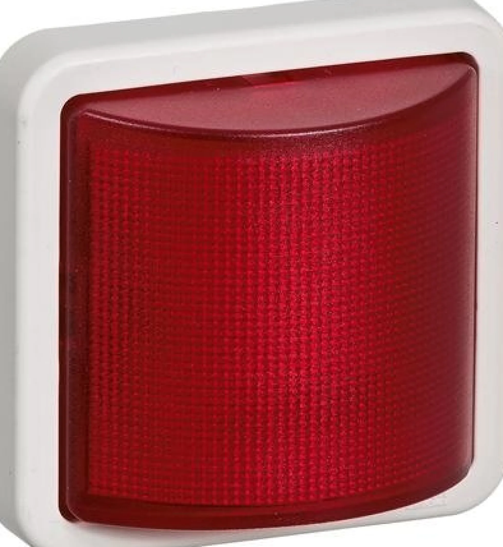 LK OPUS® 74, Signallampe med LED pære (blink eller konstant lys), 1 modul – Lauritz Knudsen
