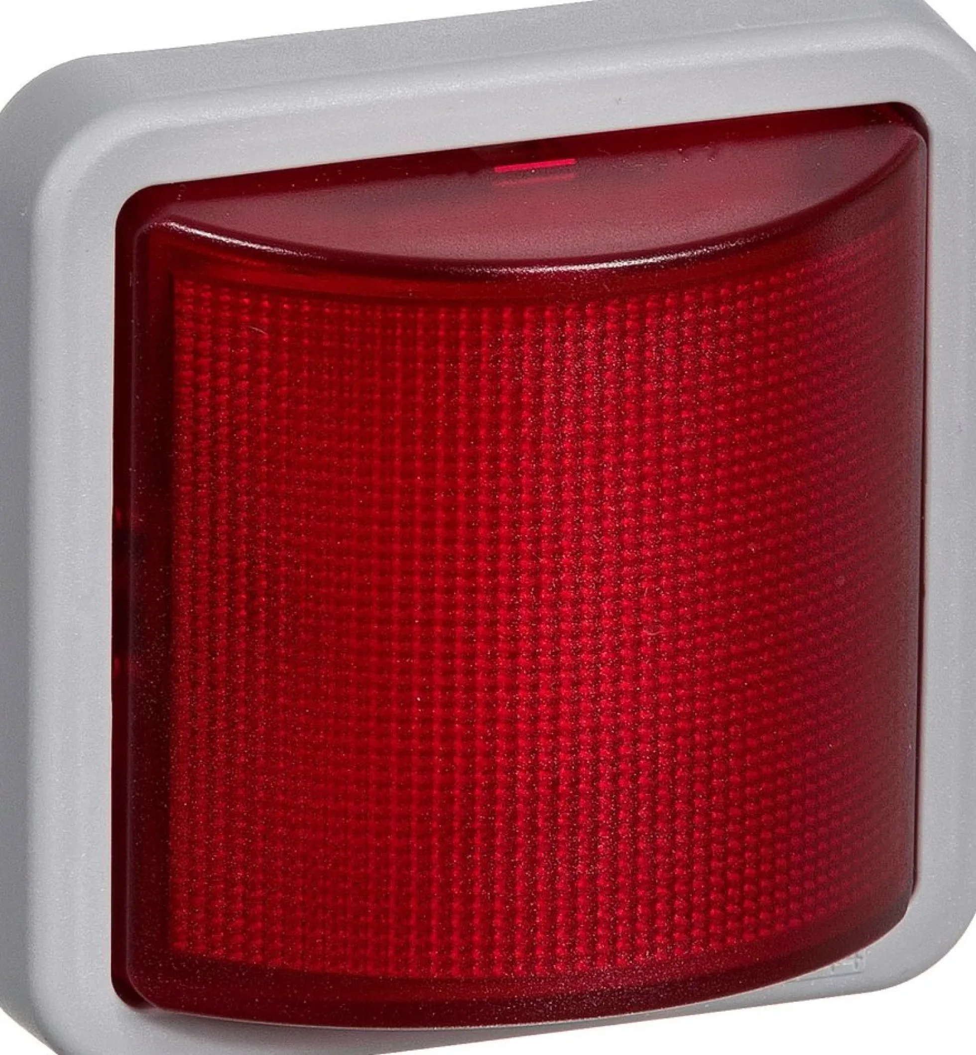 LK OPUS® 74, Signallampe med LED pære (blink eller konstant lys), 1 modul – Lauritz Knudsen