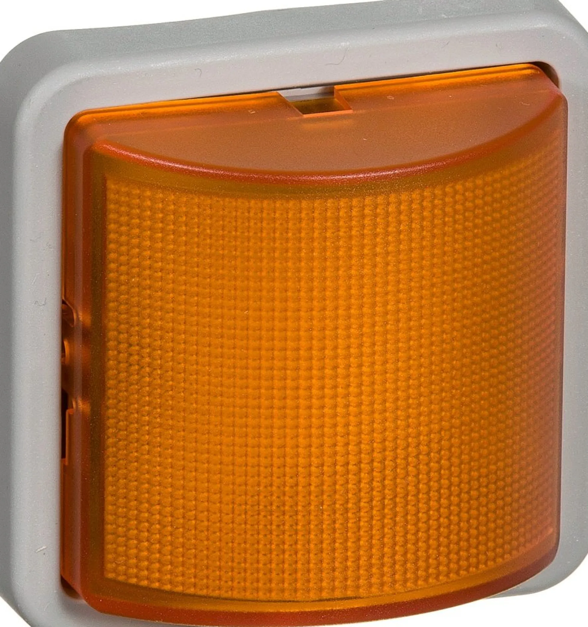 LK OPUS® 74, Signallampe med LED pære (blink eller konstant lys), 1 modul – Lauritz Knudsen