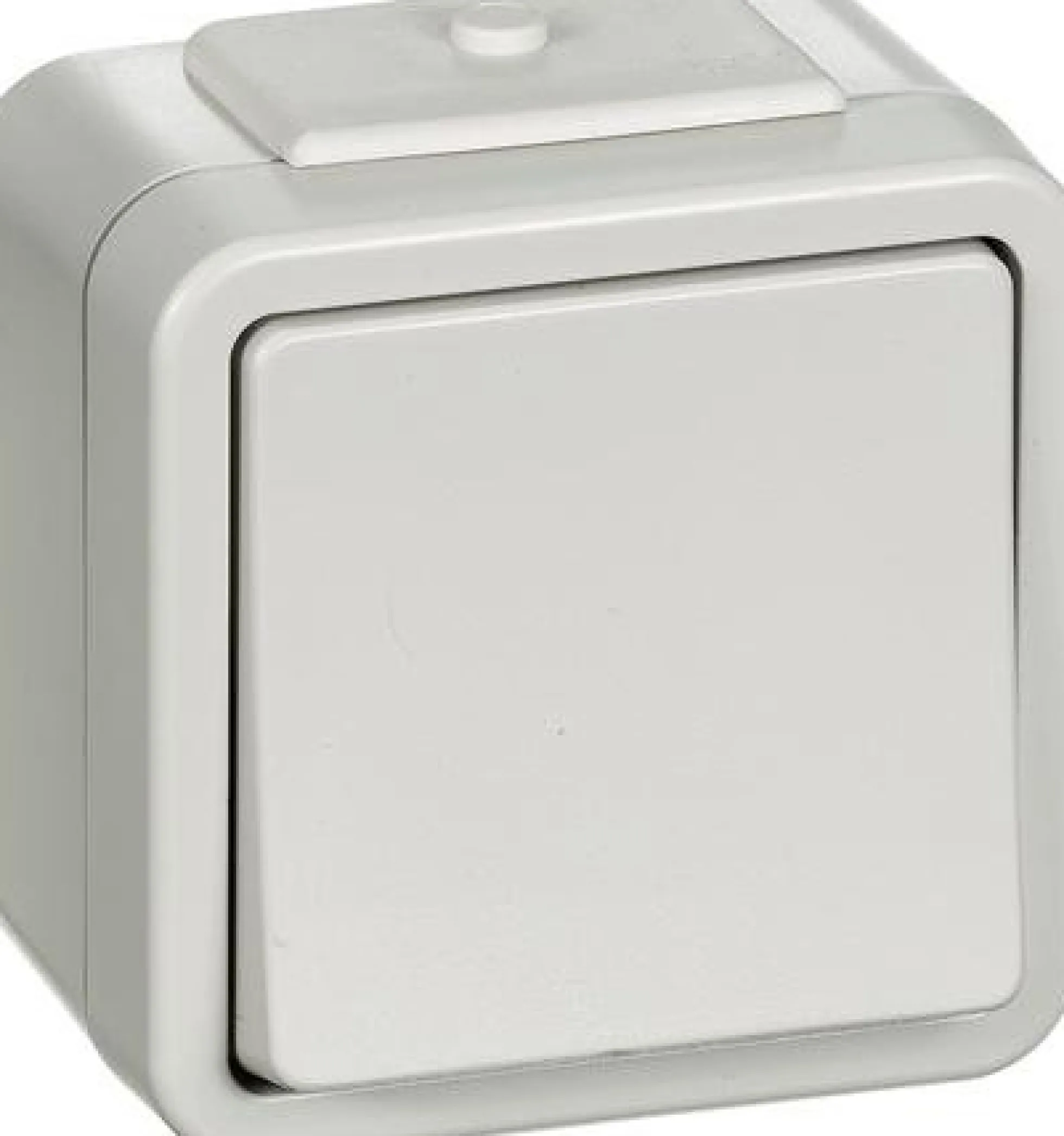 LK OPUS® 73 udendørs afbryder, korrespondance, lysegrå,
