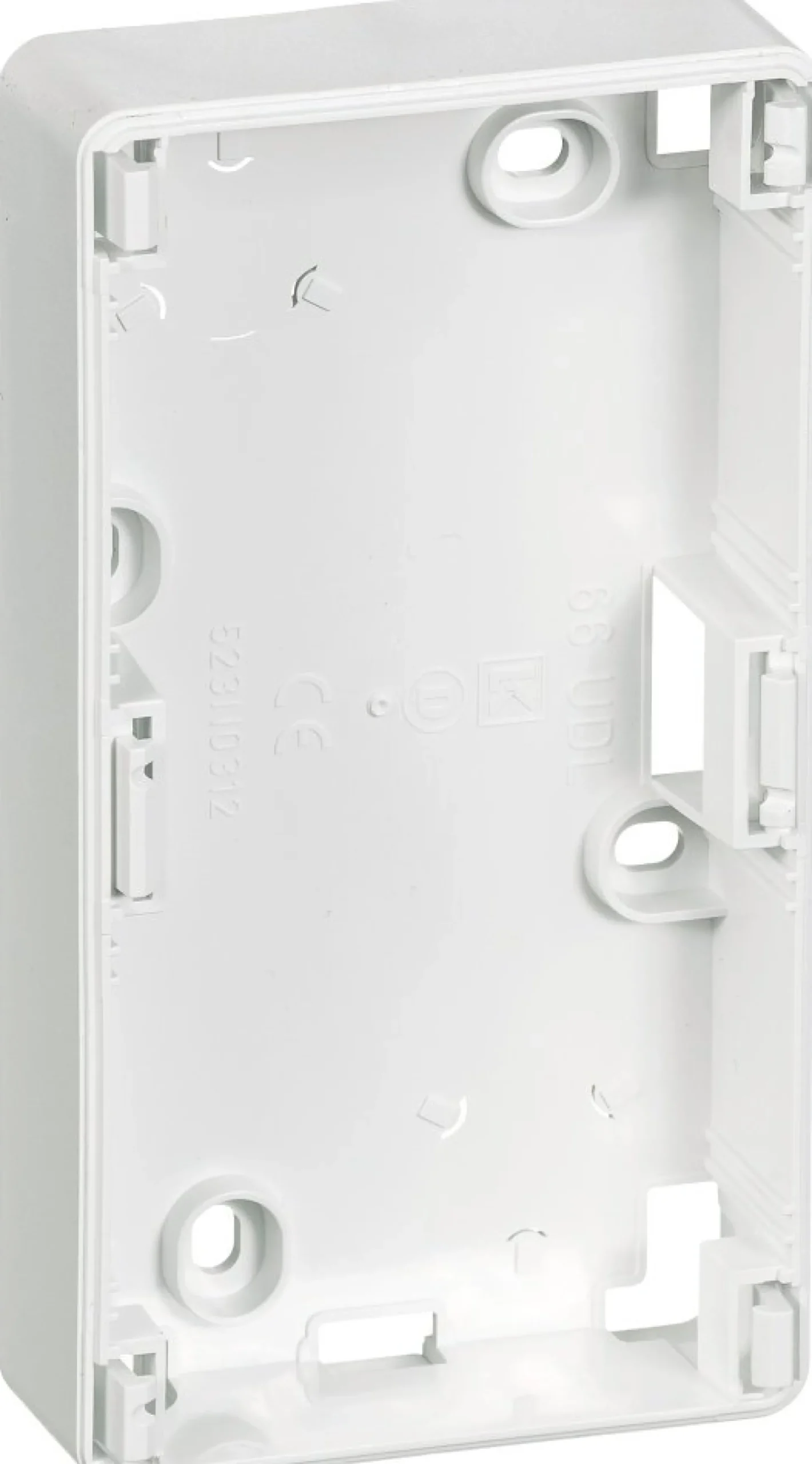 LK OPUS® 66, Underlag, 23 mm højt, 2 modul – Lauritz Knudsen