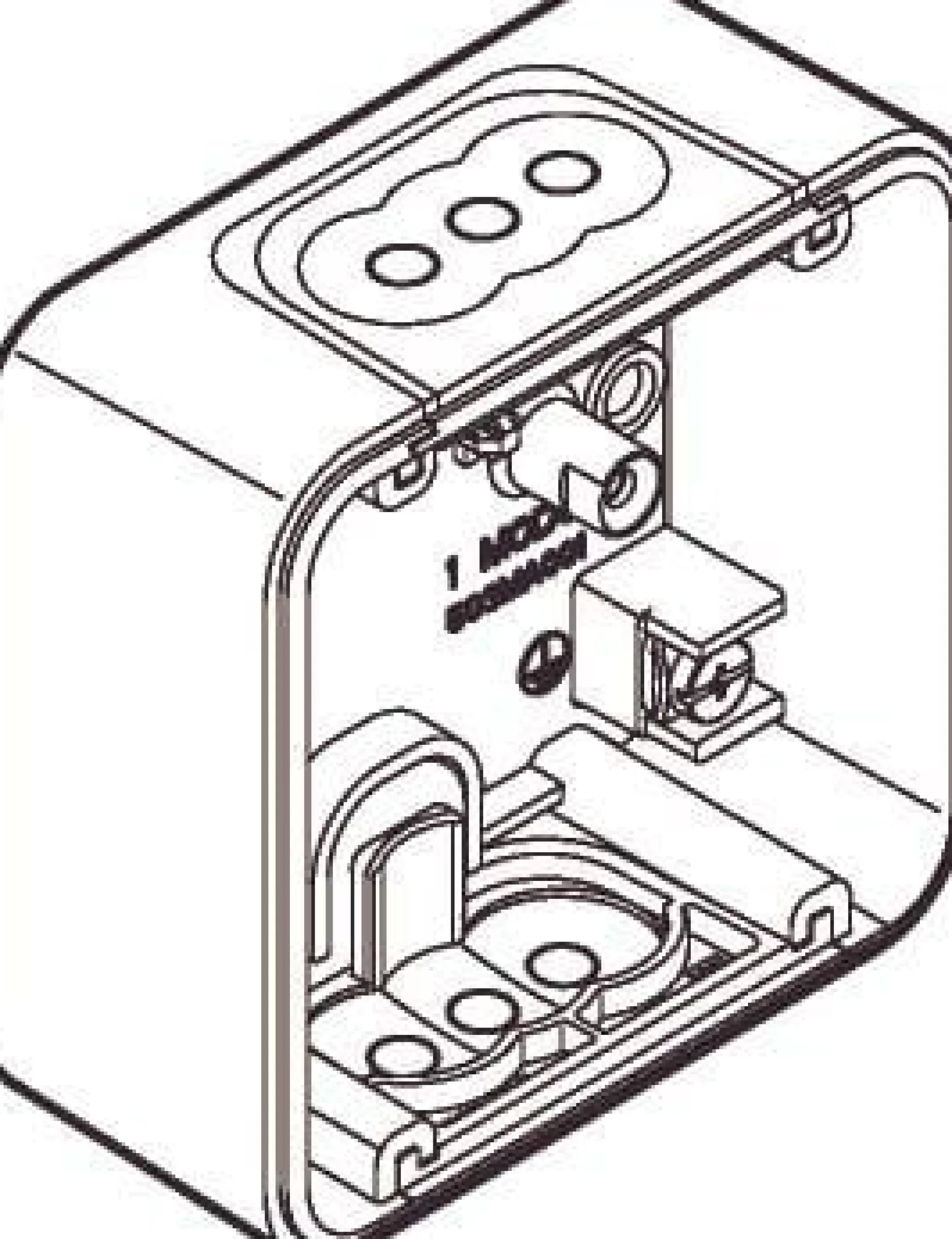 LK OPUS® 74, Underlag, 1 modul – Lauritz Knudsen