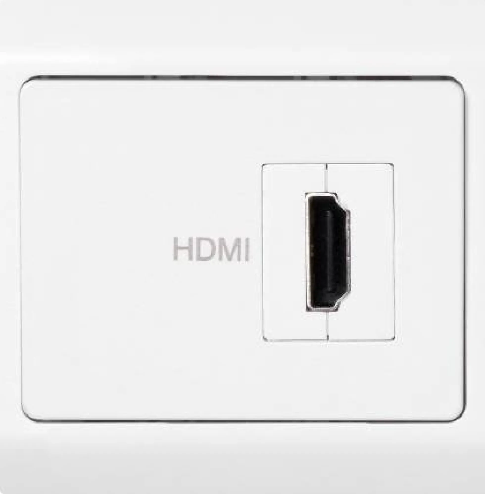 LK OPUS® 66, Video/audioudtag med 1 stk. HDMI 1.4 hun-konnektor, 1 modul – Lauritz Knudsen