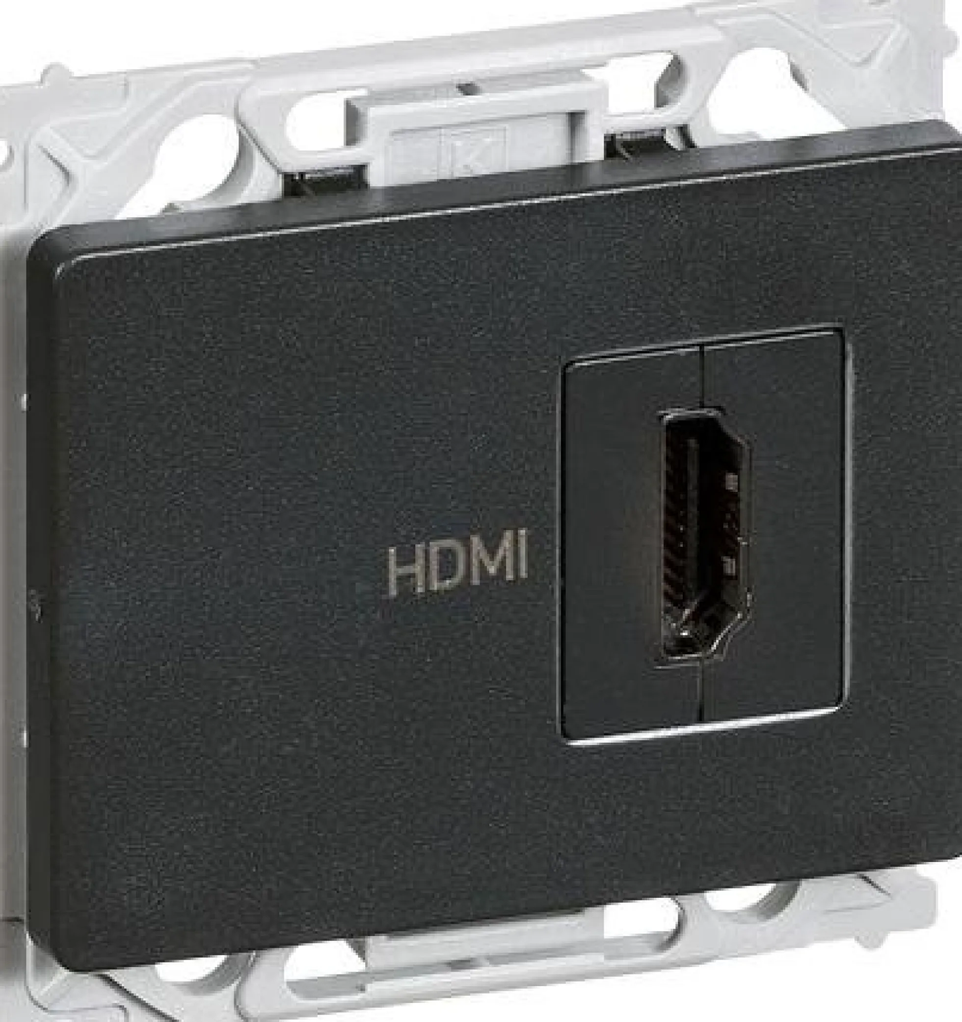 LK OPUS® 66, Video/audioudtag med 1 stk. HDMI 1.4 hun-konnektor, 1 modul – Lauritz Knudsen