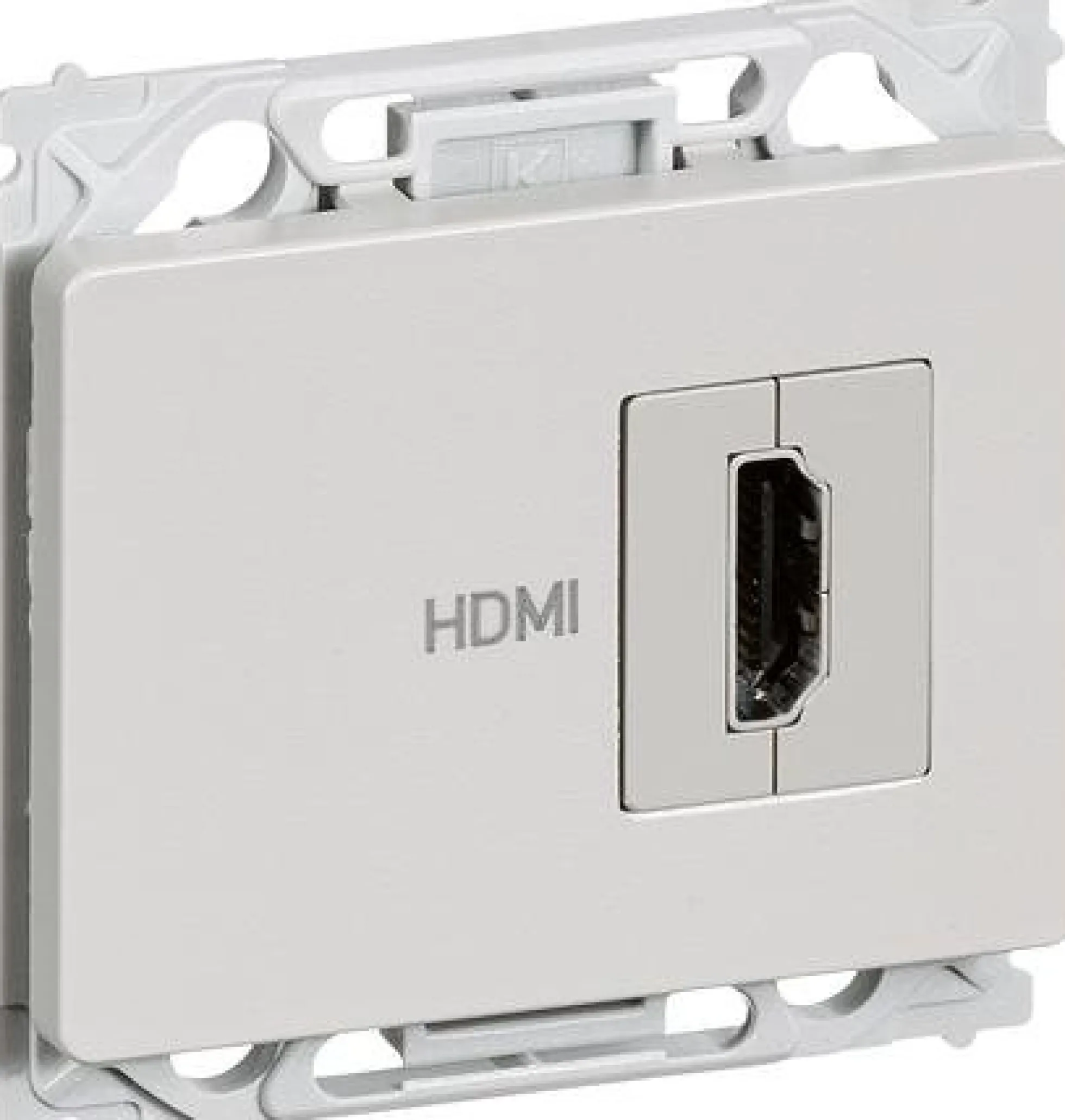 LK OPUS® 66, Video/audioudtag med 1 stk. HDMI 1.4 hun-konnektor, 1 modul – Lauritz Knudsen