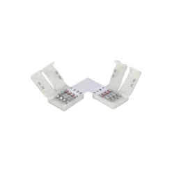 L-mellemled til RGB strips, 10mm bred, 12V / 24V