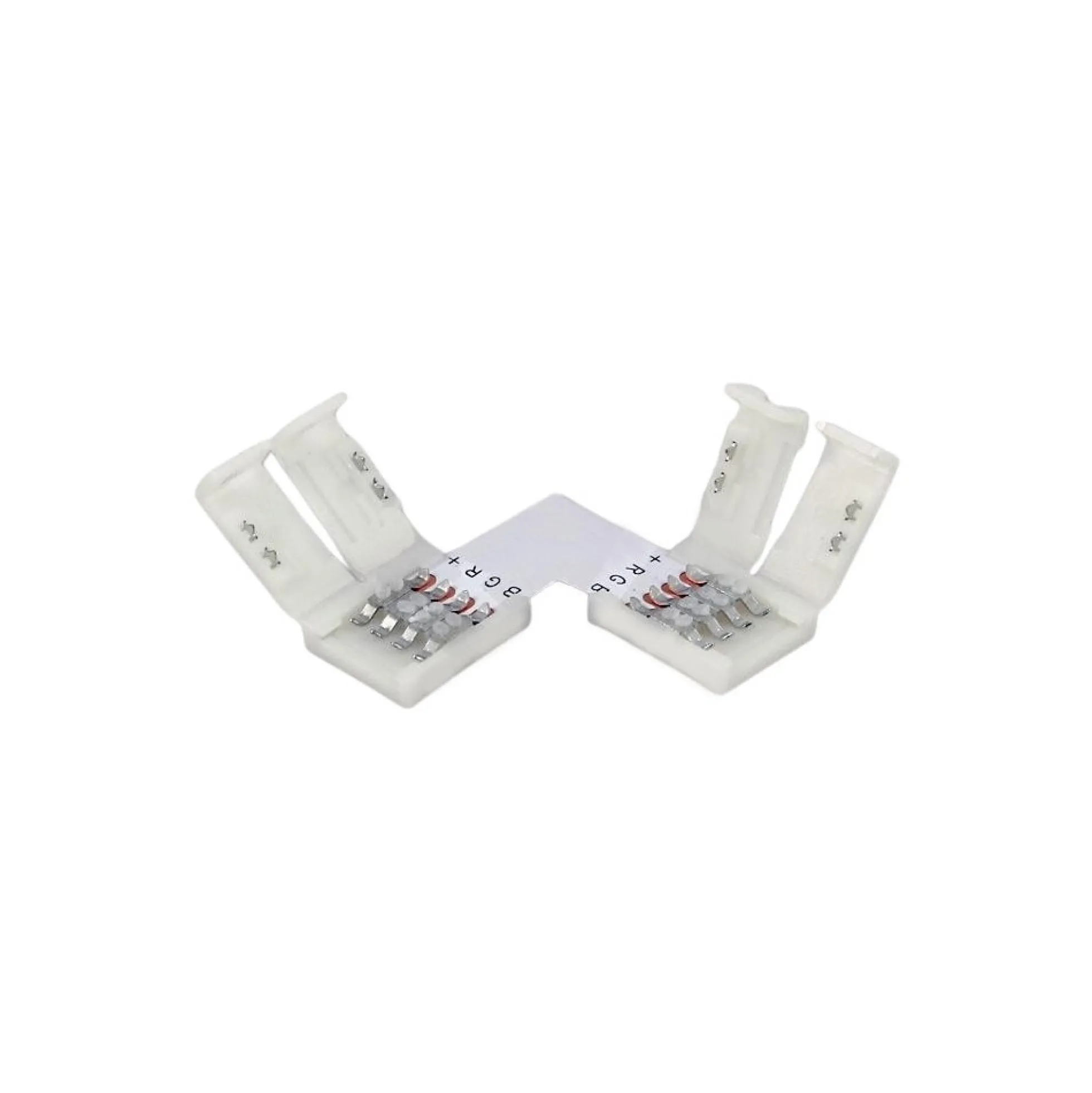 L-mellemled til RGB strips, 10mm bred, 12V / 24V