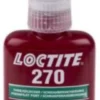 Loctite 270 gevindsikring, grøn, høj styrke, 50 ml
