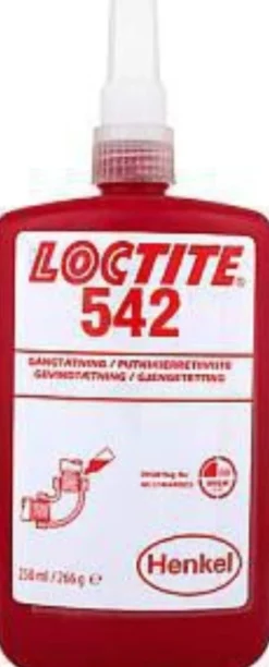 Loctite hydraulik og pneumatik tætning 542, 250 ml
